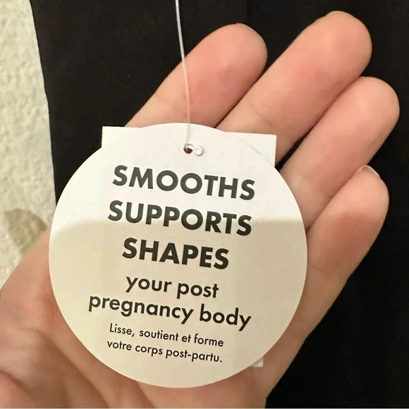 Motherhood Maternity Black Prima Postpartum Cropped Leggings NWT - Picture 11 of 11